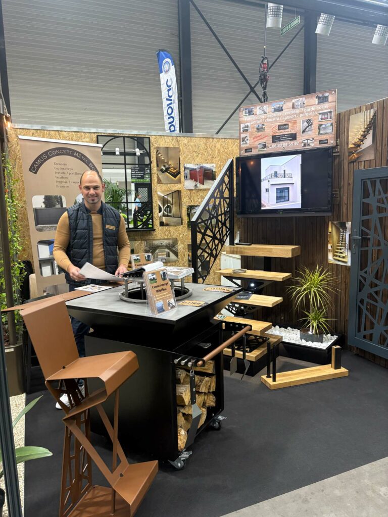 Stanislas Camus a participé pour la première fois à la Foire d'Angers à la fin du mois d'avril