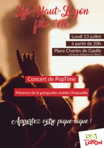 La place Charles de Gaulle accueillera une soirée musicale et conviviale lundi 13 juillet à Vihiers