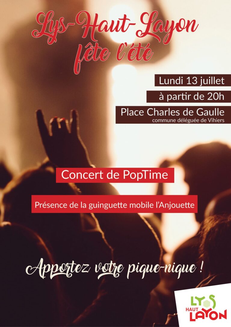 La place Charles de Gaulle accueillera une soirée musicale et conviviale lundi 13 juillet à Vihiers