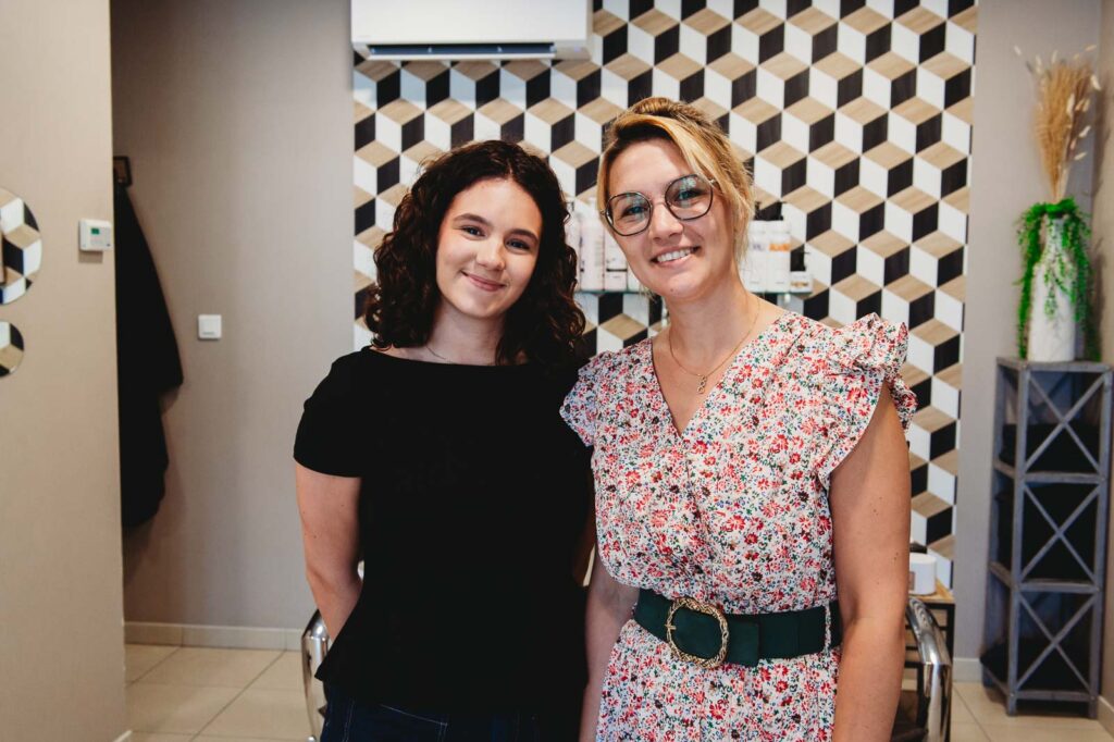 Installée à Nueil-sur-Layon depuis 2008, Solène Boutin poursuit avec son équipe le développement de son salon Luminance Coiffure. | La Lyssoise - KÉVIN NICOULEAUD